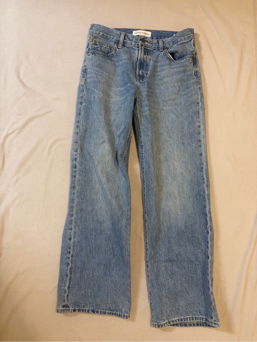 Aritzia Denim Forum Lo-Rise Farrah Wide Jeans